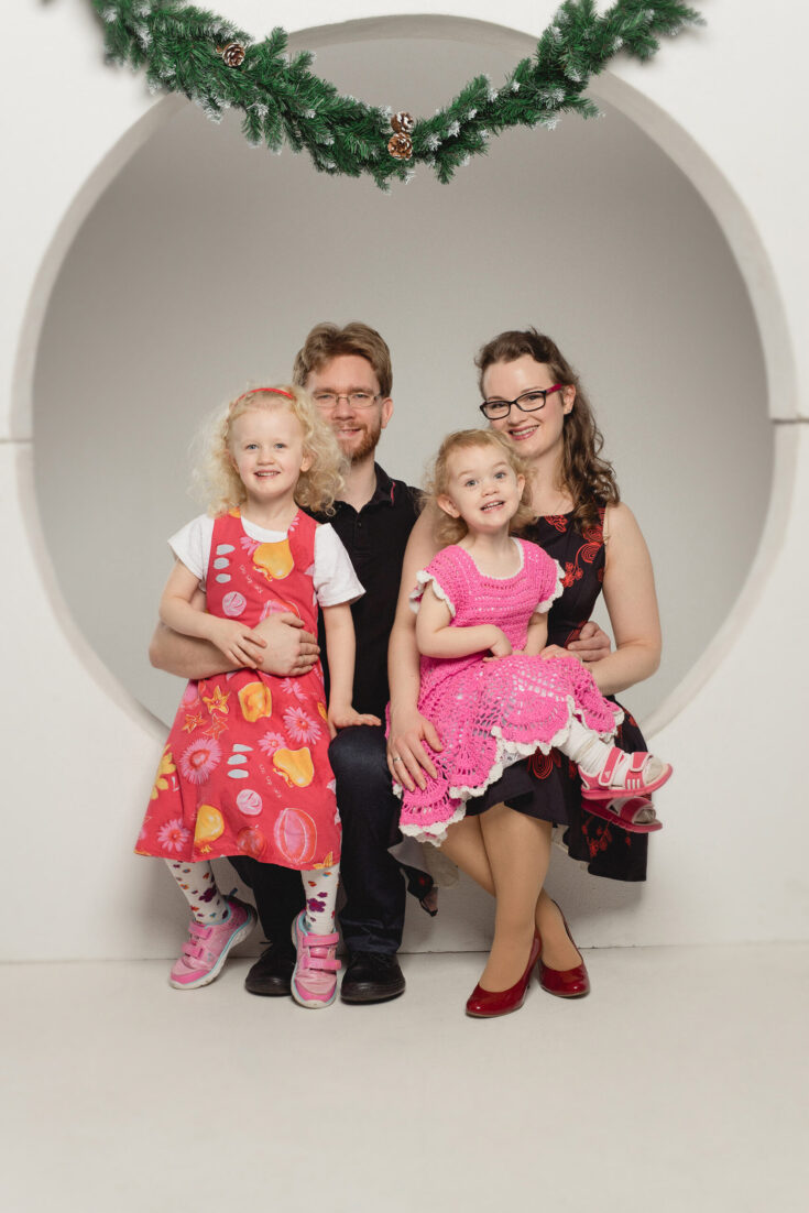 Fotoshooting zu Weihnachten in Leipzig