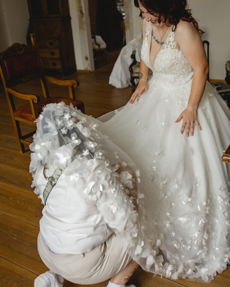 Getting Ready mit Trauzeuginnen