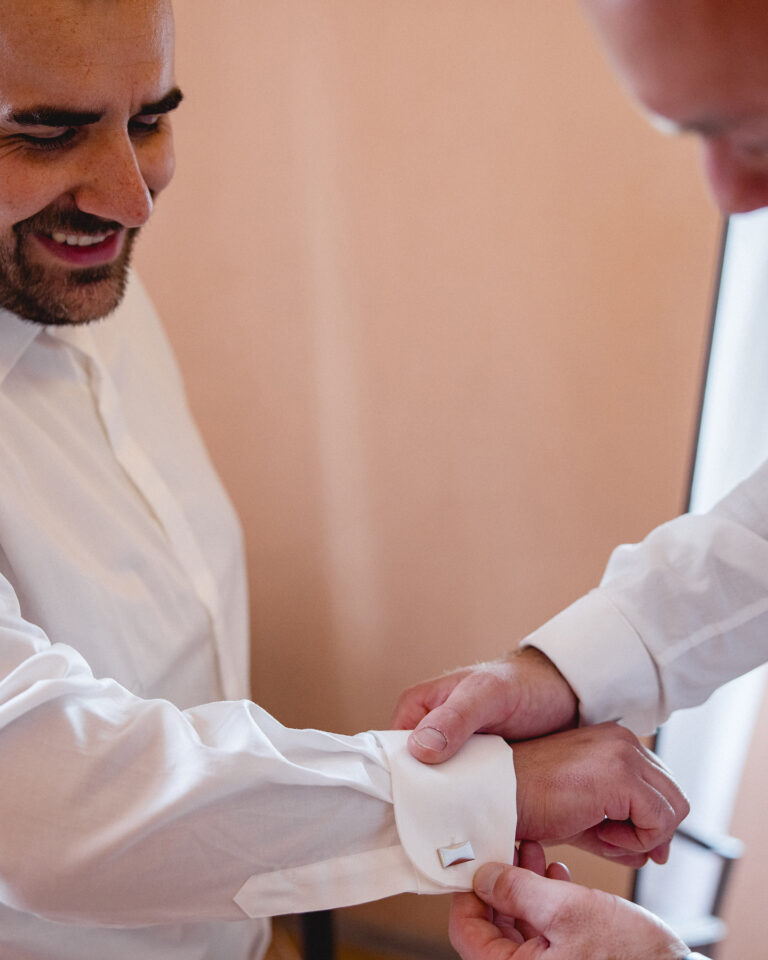 Hochzeitsvorbereitung fotografisch begleitet